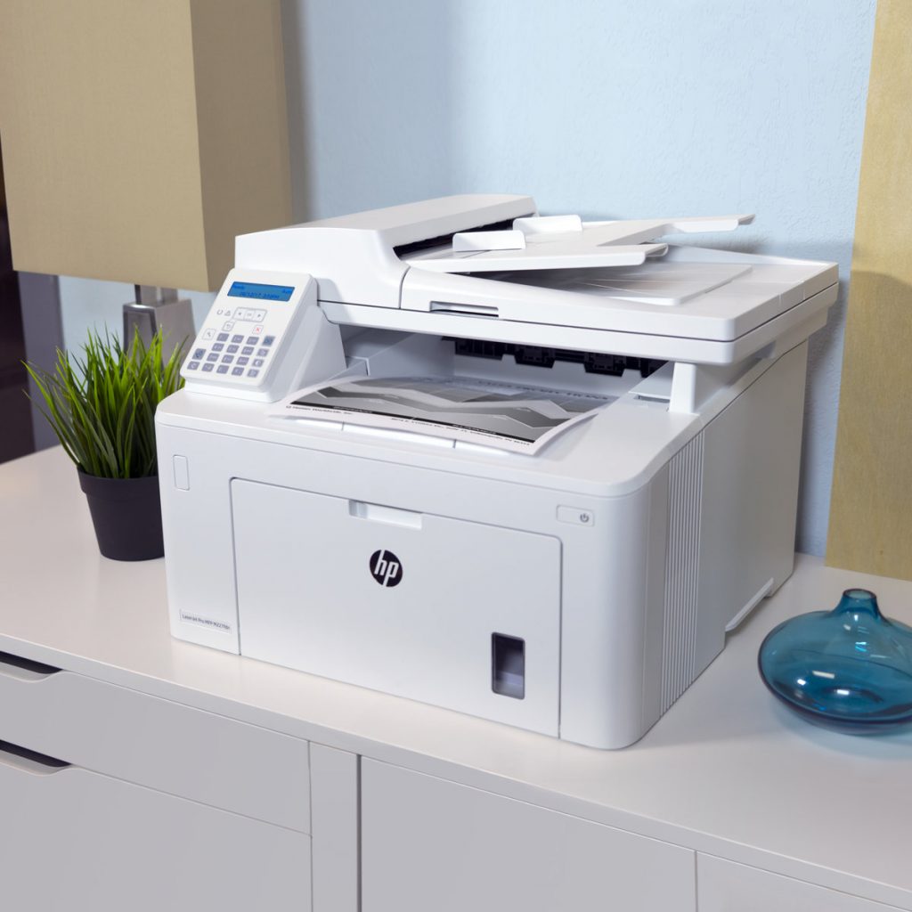 Hp laserjet mfp m227fdn как сканировать